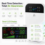 GMC280AP real time AQI air quality monitoring display