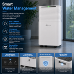 12 litre dehumidifier with continous drainage