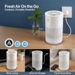 GMCAP70 portable air purifier with compact and powerful design for small spaces