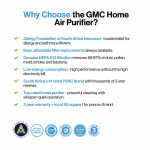 Why choose GMC home air purifier benefits and features overview