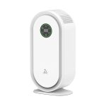GMC home air purifier clean white product isolated on background