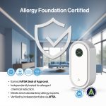 Allergy Foundation certified air purifier safe for asthma and allergies